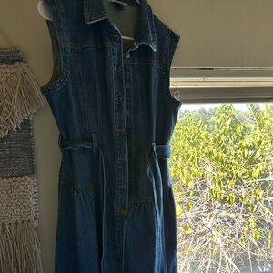Universal Thread Blue Denim Dress